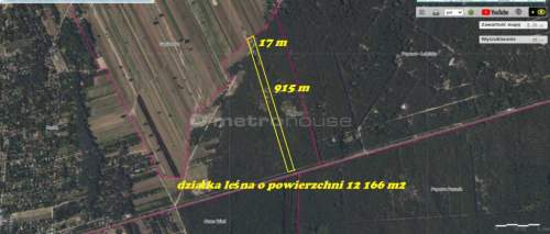 1.2 hektara - działka leśna w miejscowości Łacha