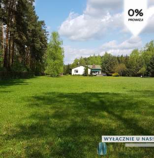 Działka 9130 m2 zabudowana domem 156 m2