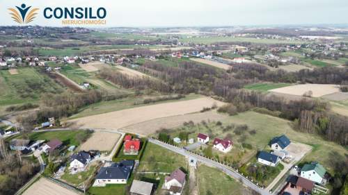 Płaska budowlana 13ar Sławkowice 17km do Krakowa