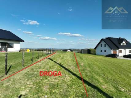 WIDOKOWA DZIAŁKA Z WARUNKAMI ZABUDOWY ZALASOWA 3000 m2 Z 