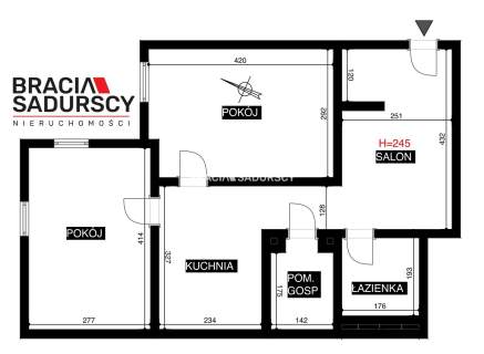 lokal usługowy ok. 55,3m2 Stare Miasto