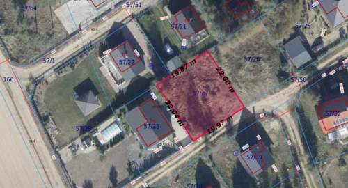 urokliwa działka - Boszkowo osada - pow. 441m2
