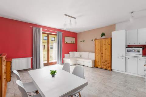 Przestronne studio z balkonem - Myśliwska, Migowo