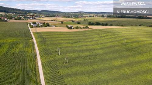 Teren 0,99 ha pod małe osiedle domów i usługi