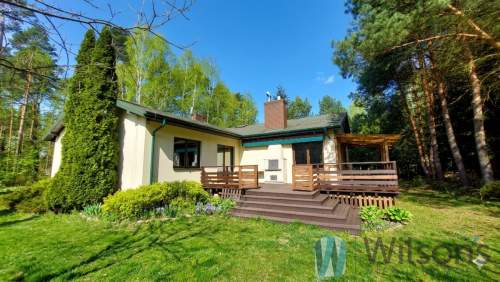 Działka 9130 m2 zabudowana domem 156 m2
