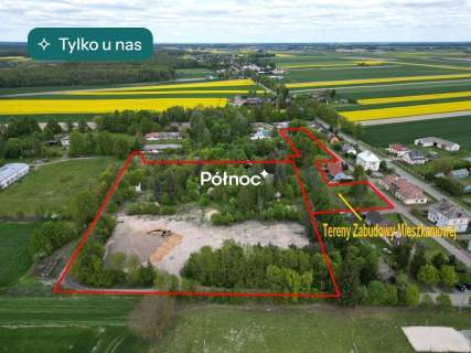 Dwie działki przemysłowa i budowlana - Podedwórze