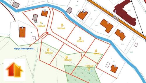 Działka na sprzedaż 1572m2 budowlanej w Ochabach Małych