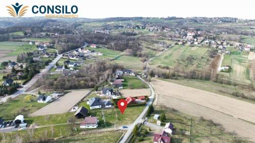 Płaska budowlana 13ar Sławkowice 17km do Krakowa