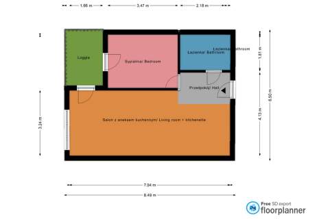 Nowe, komfortowe mieszkanie do wynajęcia - 45 m