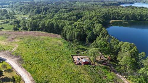 Działka nad samym Jeziorem Pile