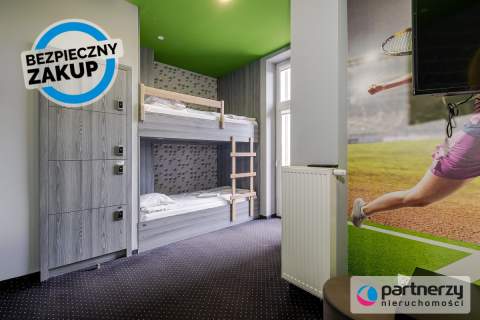 Działający, 11-pokojowy hostel w centrum miasta 