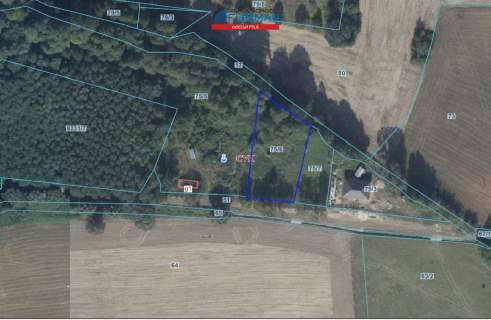 Działka w CYK gmina Szydłowo o pow. 1400 m2