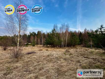 Piękna działka pod lasem 2257 m2 z wydaną WZKą .