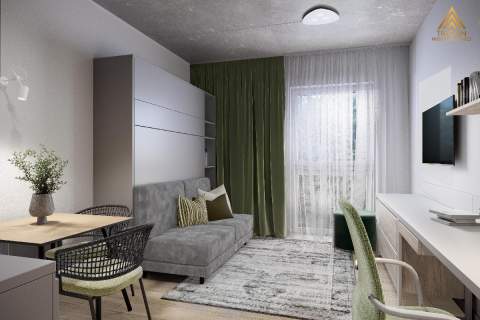 NOWE, wykończone, tramwaj, balkon, Lobby