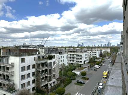 Mieszkanie z pięknym widokiem 60m2 Marina Mokotów