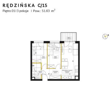 Niższa cena Zielona okolica trzy pokoje