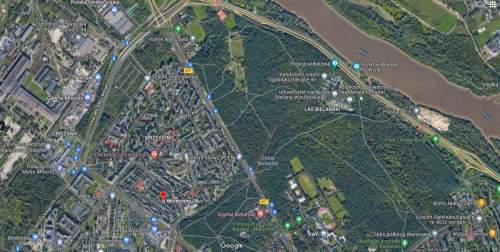 Trzy pokoje, Bielany, Wrzeciono, Metro-Wawrzyszew.