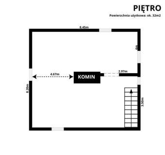 Dom z dużą działką przy rzece Połomia gm. Tworóg