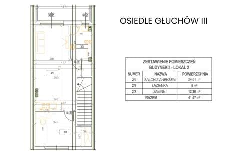 Bezczynszowe 2 -pok mieszkanie - gratis 11m2 poddasza