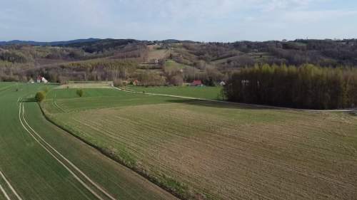 Działka widokowa pod zabudowę mieszkaniową