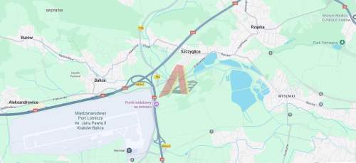 USŁUGOWA W POBLIZU LOTNISKA BALICE