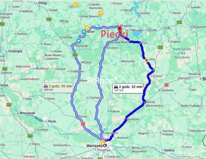 Działka budowlana, Piecki k. Mrągowa