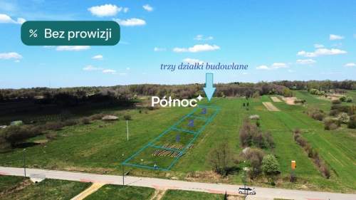 Jodłówka działka budowlana o pow.8,76ara
