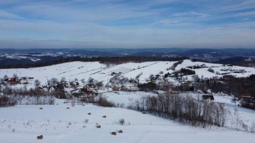 Działka widokowa Skrzętla - Rojówka