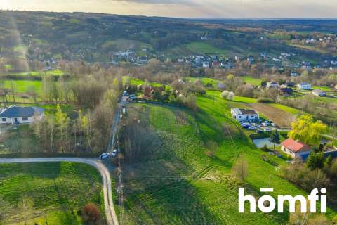 Działka z WZ Projekt domu Panoramiczny widok