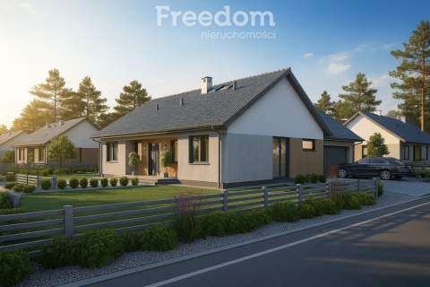 Nowe domy 103 m2 działka 595 m2 Park Zalesie