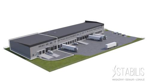 Magazyn przy obwodnicy / 855 m2 / Szczęsne