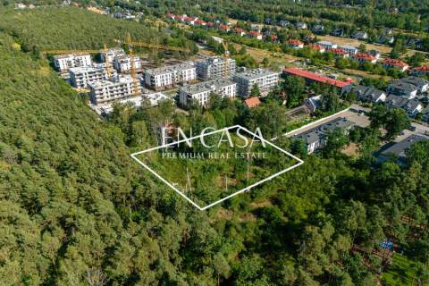 Zielona działka z warunkami zabudowy Wawer