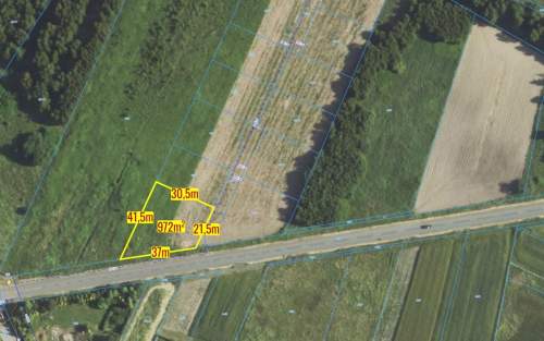 Działka budowlana PNB Kłobuck Zakrzew 972m2