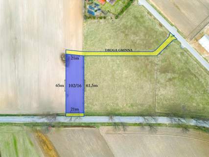 Działka budowlana na sprzedaż, 1320 m2, Filice