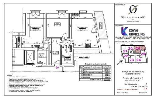 Apartament o powierzchni 82 m nad morzem - Puck