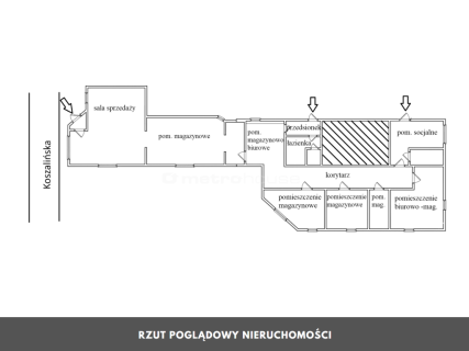 Przestronny lokal w centrum Karlina.