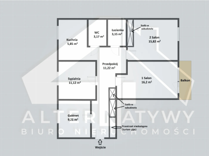 4 pokoje przy Manufakturze, piękny widok, 78 m 