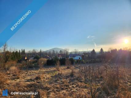 Wyjątkowa działka budowlana 2052 m Szczawno-Zdrój Panorama na...