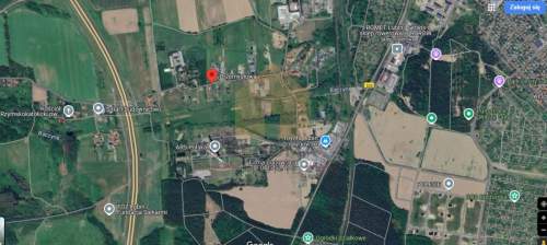 Działka inwestycyjna 63 ary/MPZP -U/ w Lubinie