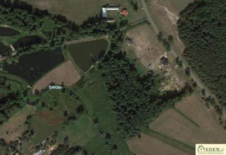 Działki inwestycyjne przy DW803ze stawem Zgórznica