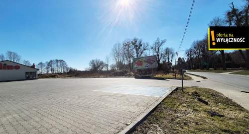 DZIAŁKA DLA INWESTORA POD MINI PARK HANDLOWY