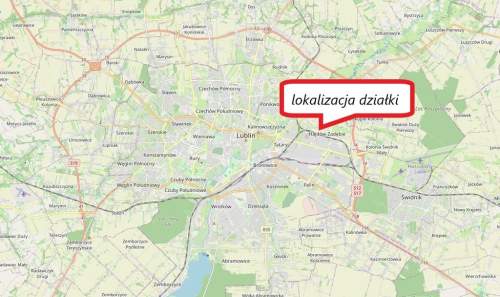 Działka Lublin-Zadębie inwestycyjna/budowlana