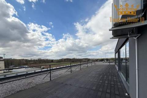 Wynajem lokal 130m2, ostatnie piętro, taras, Ursynów, Puławska