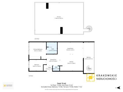 WIDOKOWY APARTAMENT Z PRYWATNYM TARASEM NA DACHU.