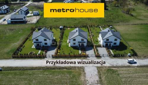 Działka z WZ na trzy domy jednorodzinne