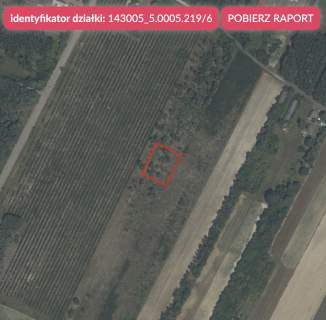 Działki budowlane z warunkami zabudowy pow. ok. 1200 m2