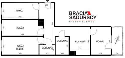 Apartament 81m2 w Bonarka Living