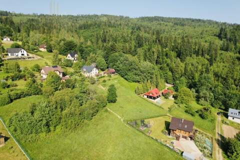 Widokowa działka 3453 m w sercu gór - Leśnica Br