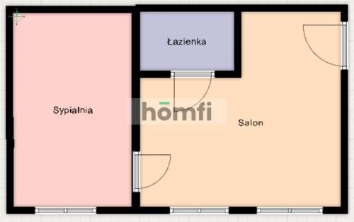 Dwa pokojowe Łódź-Śródmieście, ul. Sterlinga