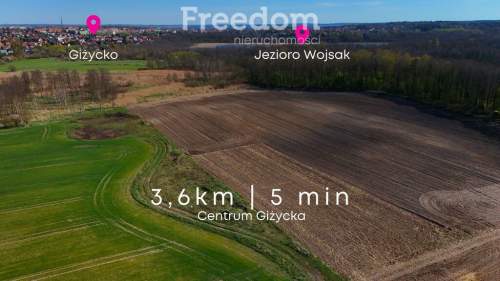 Działki budowlane przy swjm k. Giżycka